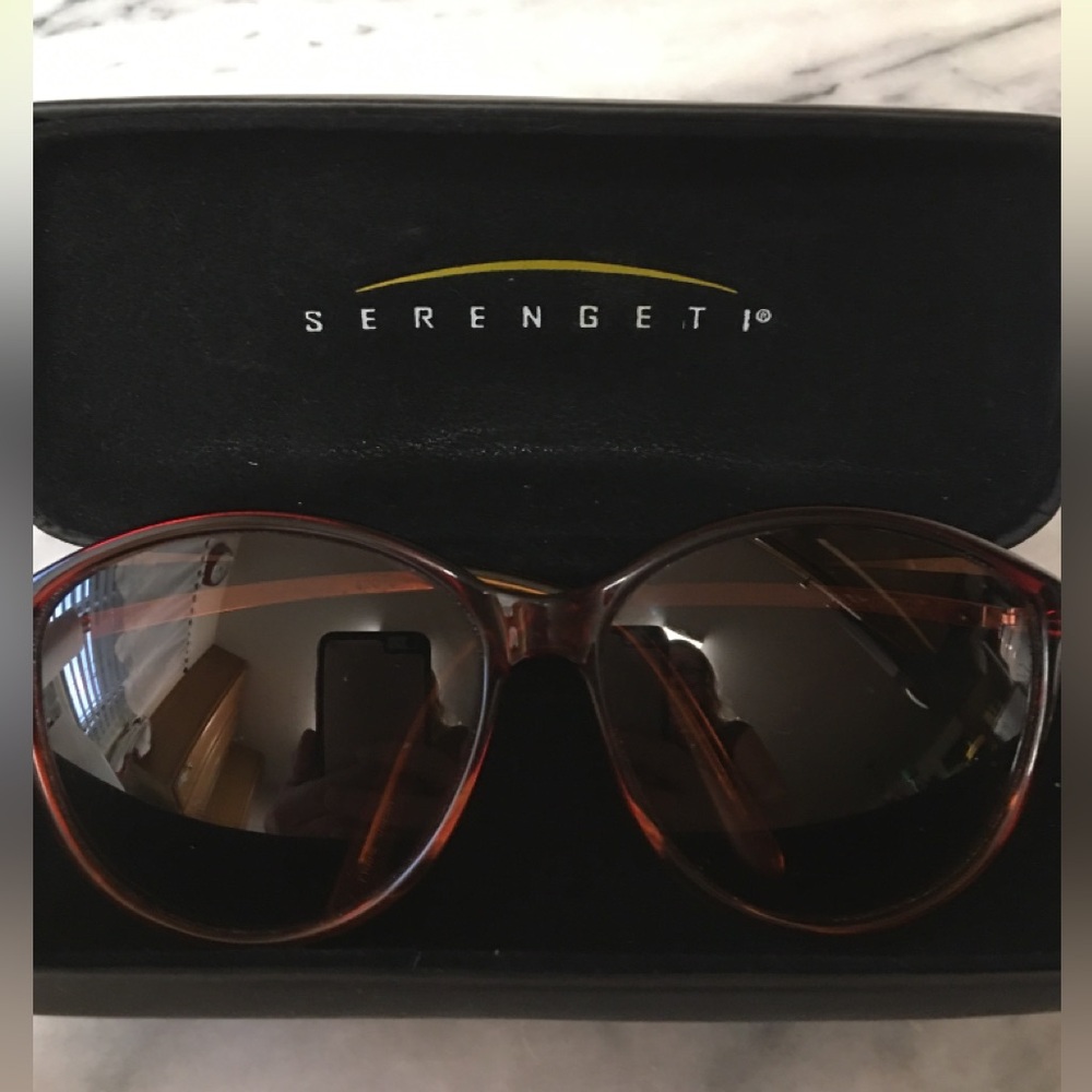 Serengeti Drivers Brown Sunglasses